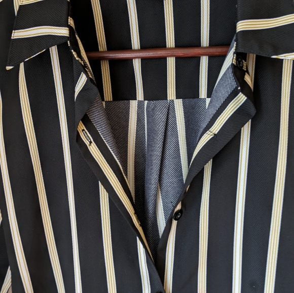 Pinstripe blouse dress    med - Picture 4 of 5